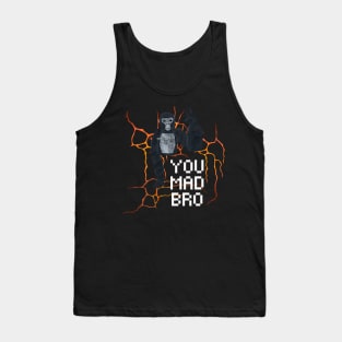 Gorilla Tag You Mad Bro Monke VR Gamer Merch Tank Top